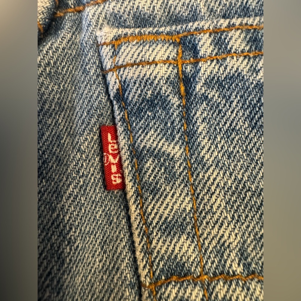 Vintage! 1991 Levis 501 Women’s Blue Denim Jeans, sz 3M (see measurements) - Picture 8 of 15